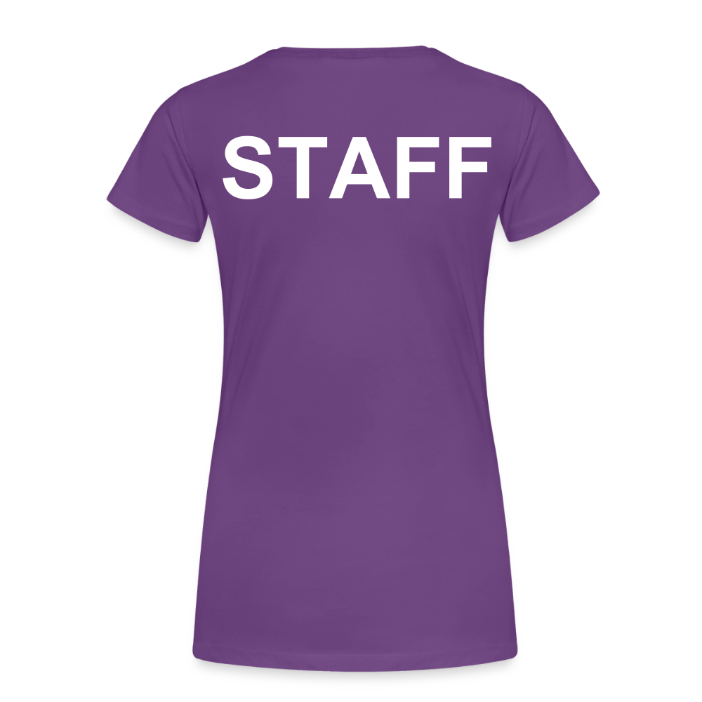 STAFF Women’s Premium T-Shirt - purple