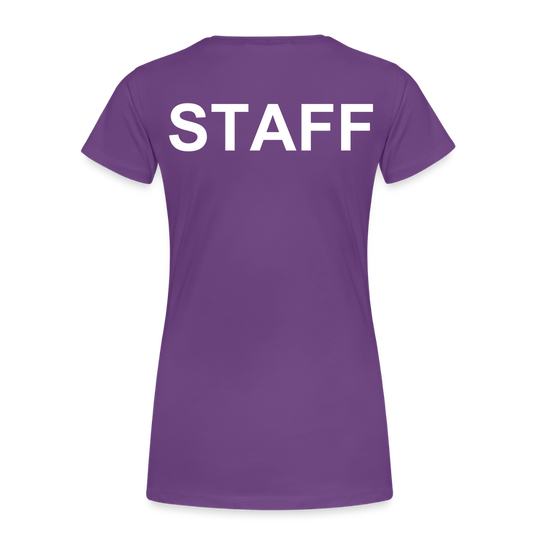 STAFF Women’s Premium T-Shirt - purple
