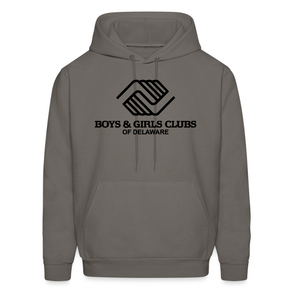 LOGO ONLY Men's Hoodie - asphalt gray