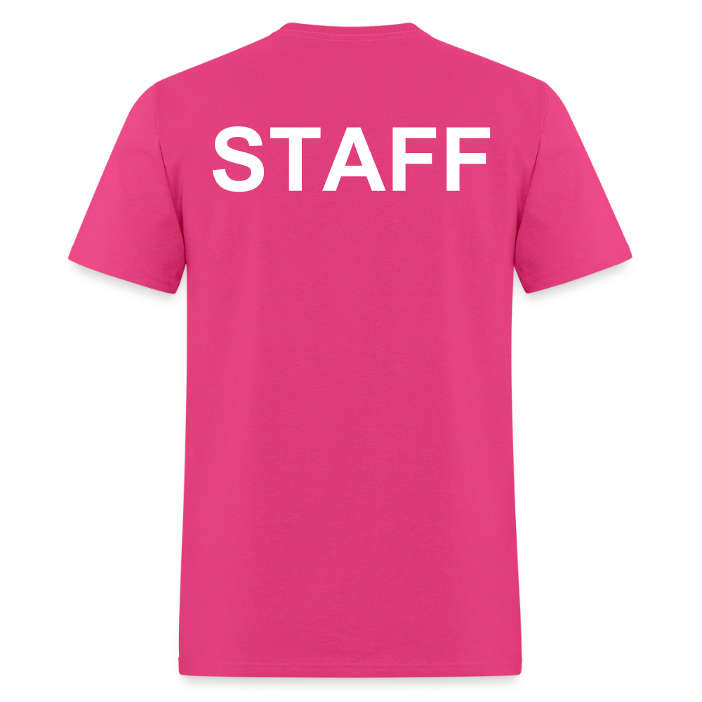STAFF Men's T-Shirt | GILDAN 5000 - fuchsia