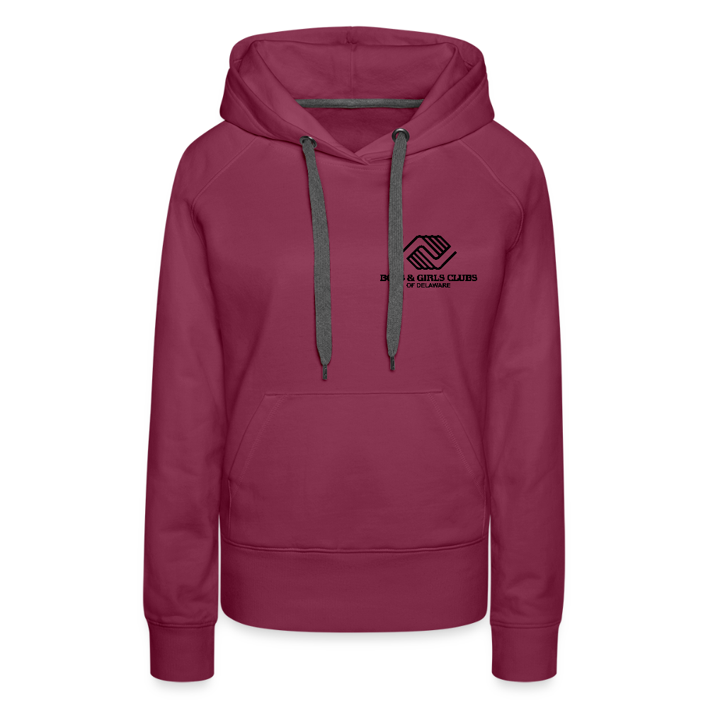 STAFF Women’s Premium Hoodie - burgundy
