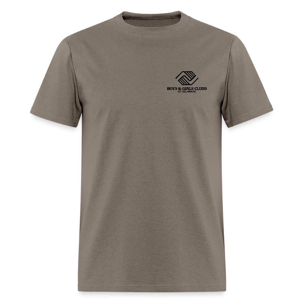 LOGO ONLY Men's T-Shirt | GILDAN 5000 - safari