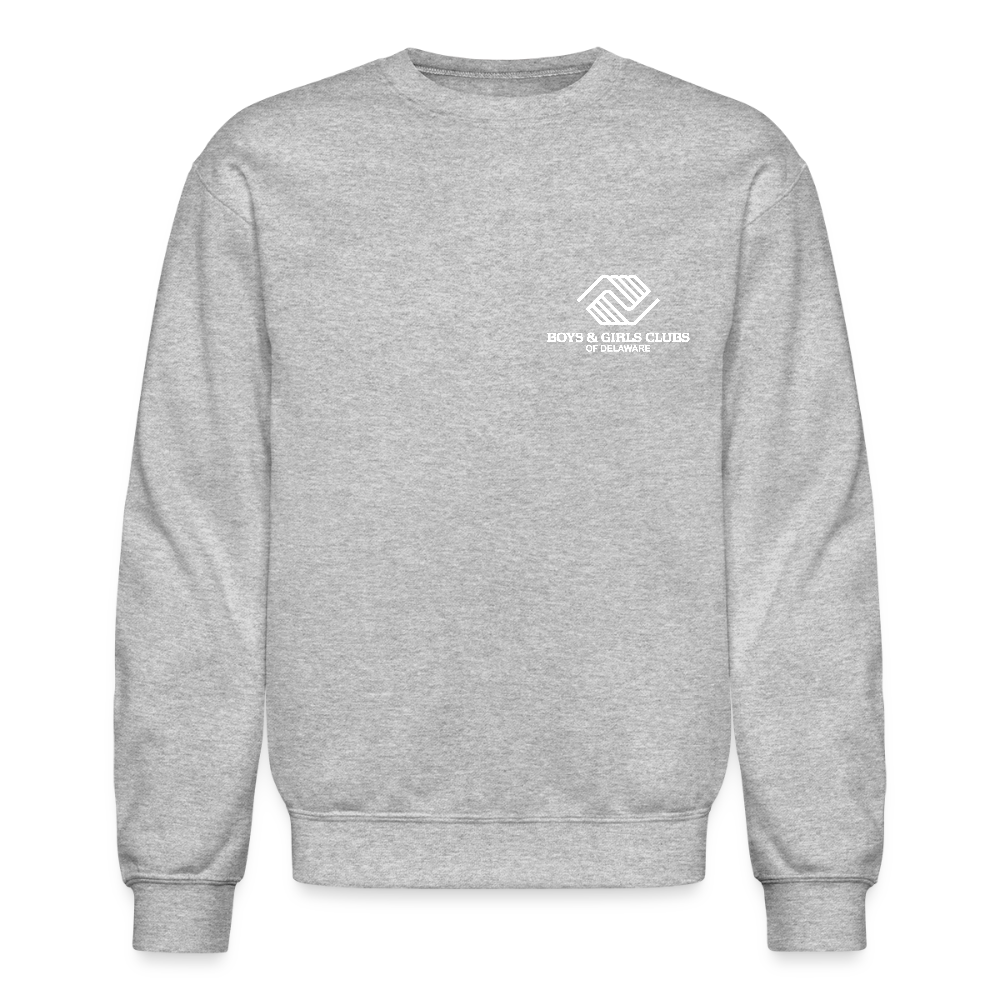 LOGO ONLY Crewneck Sweatshirt - heather gray