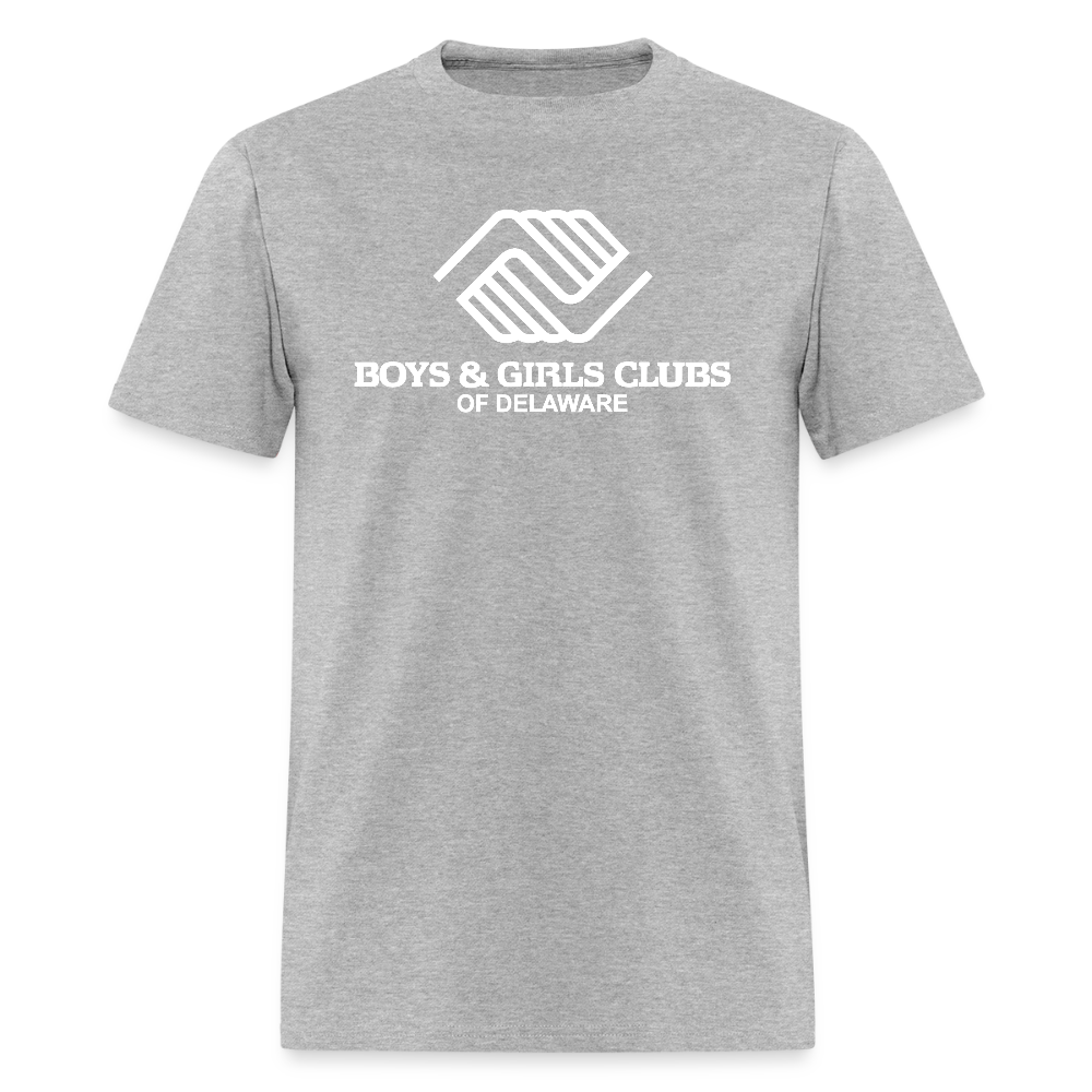 LOGO ONLY Men's T-Shirt | GILDAN 5000 - heather gray