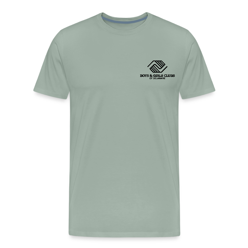 STAFF Men's Premium T-Shirt - steel green