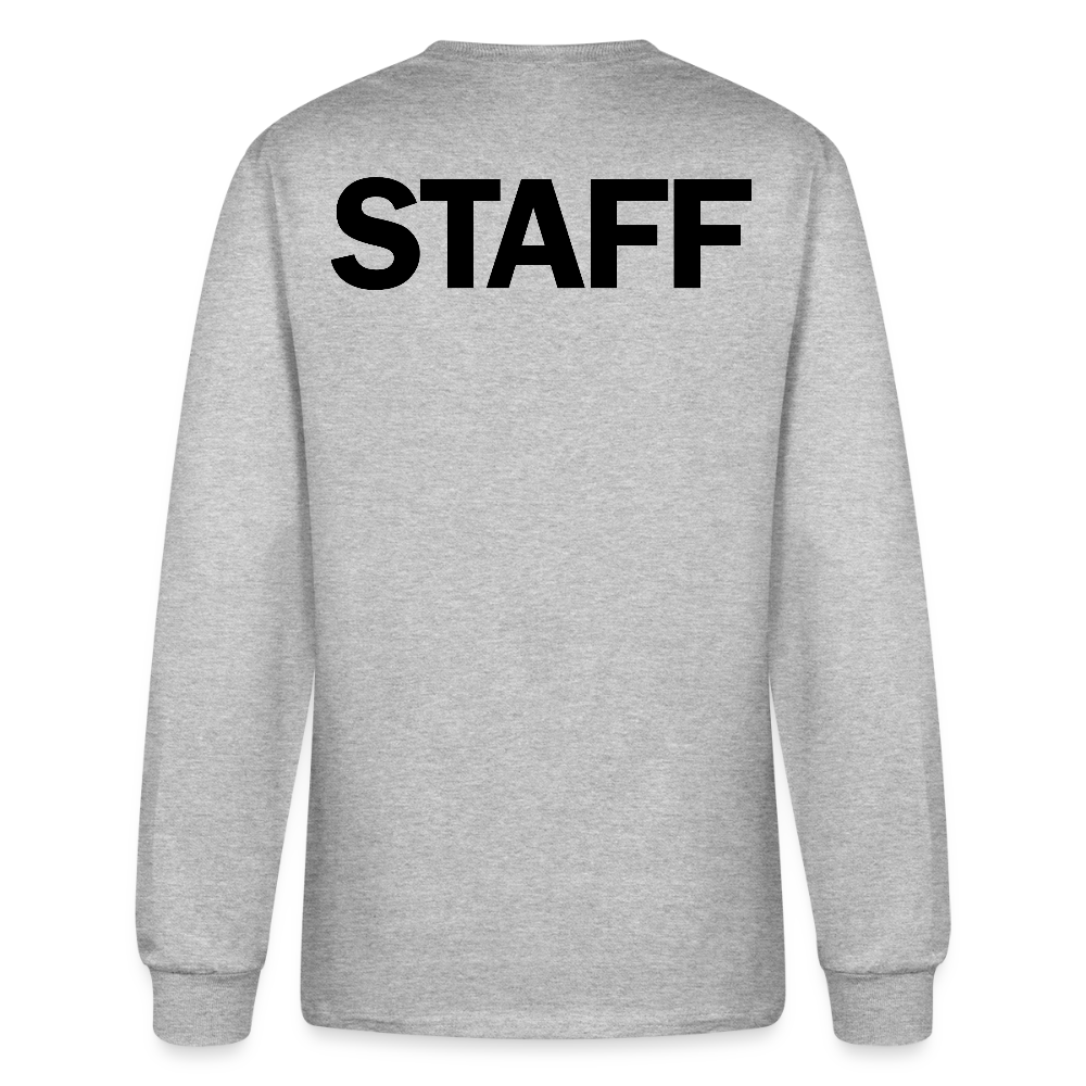STAFF Men's Long Sleeve T-Shirt - heather gray
