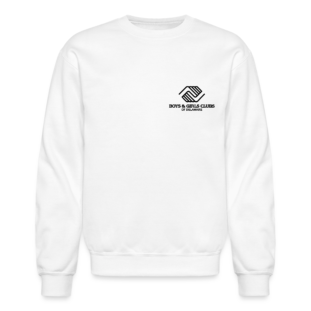 LOGO ONLY Crewneck Sweatshirt - white