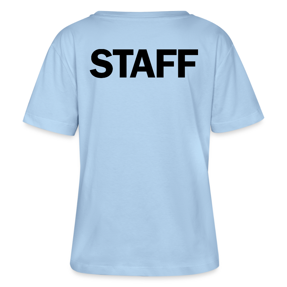 STAFF Stanley/Stella Serena Women’s Relaxed Organic T-Shirt - blue soul