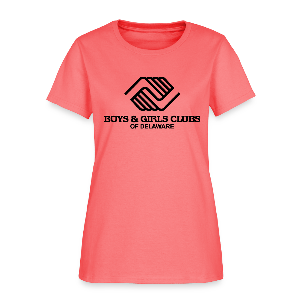 LOGO ONLY Women's T-Shirt - coral
