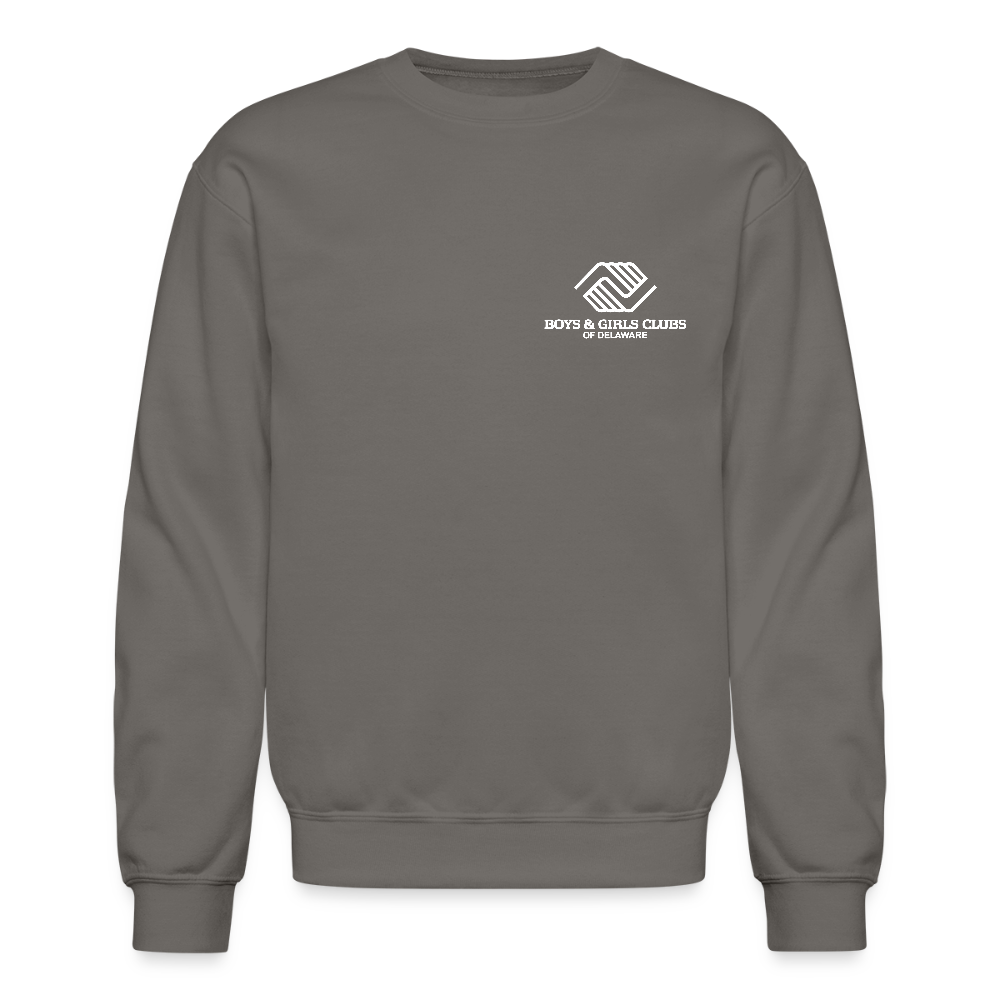 BGCDE Club Kids Need You Crewneck Sweatshirt - asphalt gray