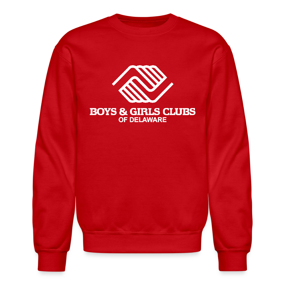 LOGO ONLY Crewneck Sweatshirt - red