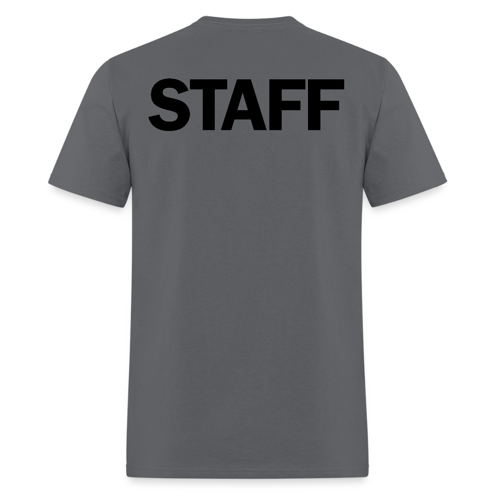 STAFF Men's T-Shirt | GILDAN 5000 - charcoal