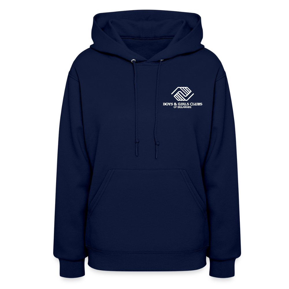 LOGO ONLY Women's Hoodie - navy
