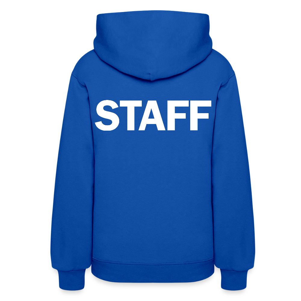 STAFF Women's Hoodie - royal blue