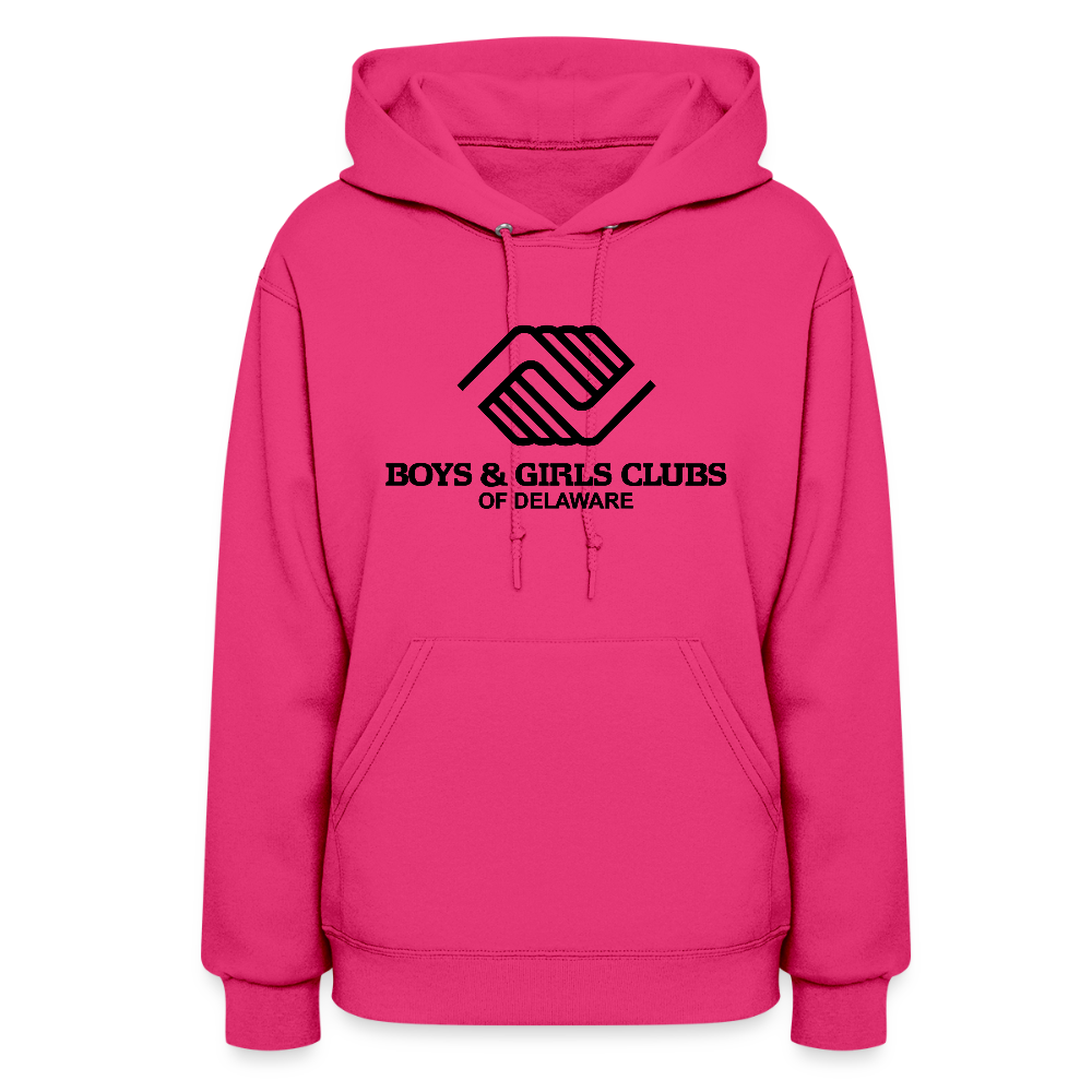 LOGO ONLY Women's Hoodie - fuchsia