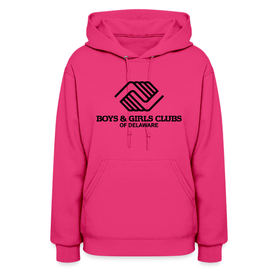 LOGO ONLY Women's Hoodie - fuchsia
