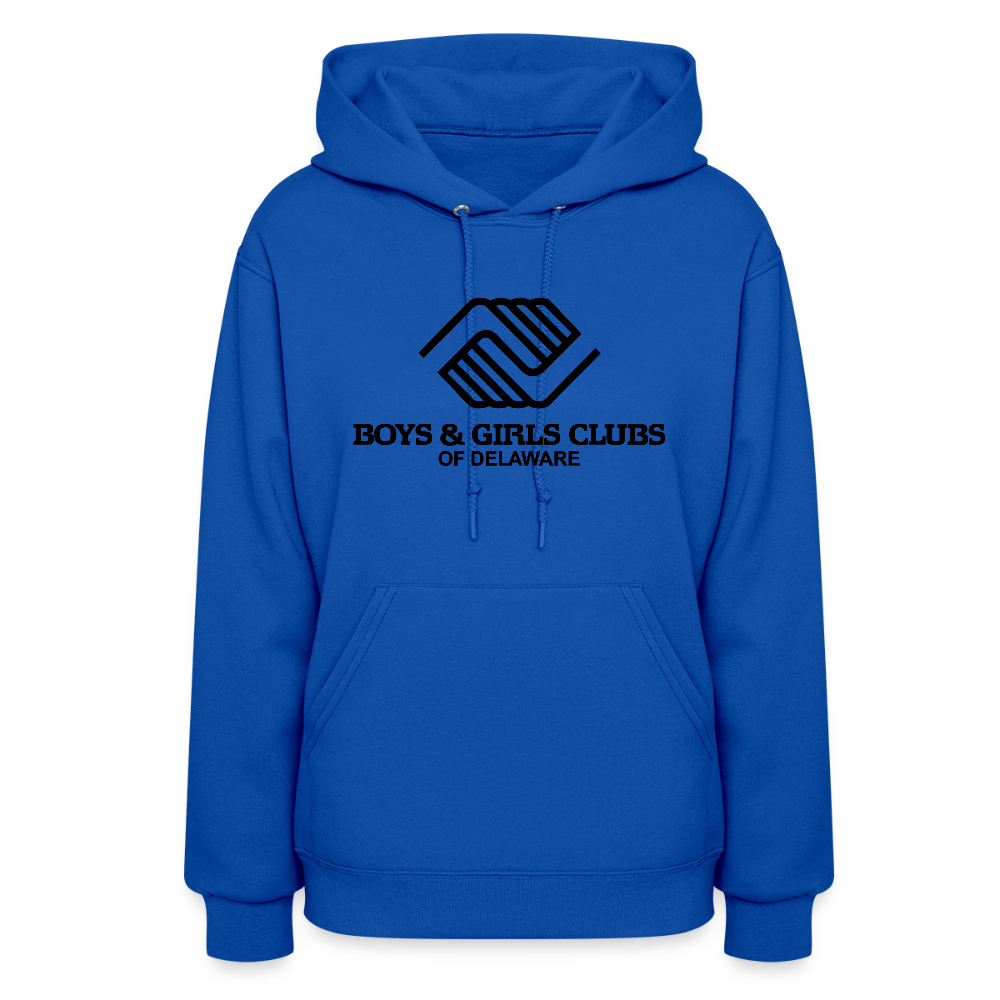 LOGO ONLY Women's Hoodie - royal blue