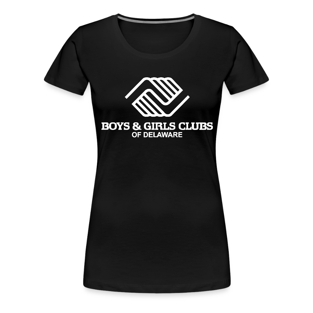 LOGO ONLY Women’s Premium T-Shirt - black