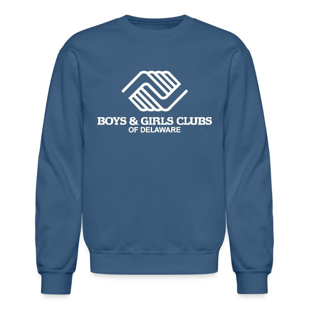 LOGO ONLY Crewneck Sweatshirt - indigo blue