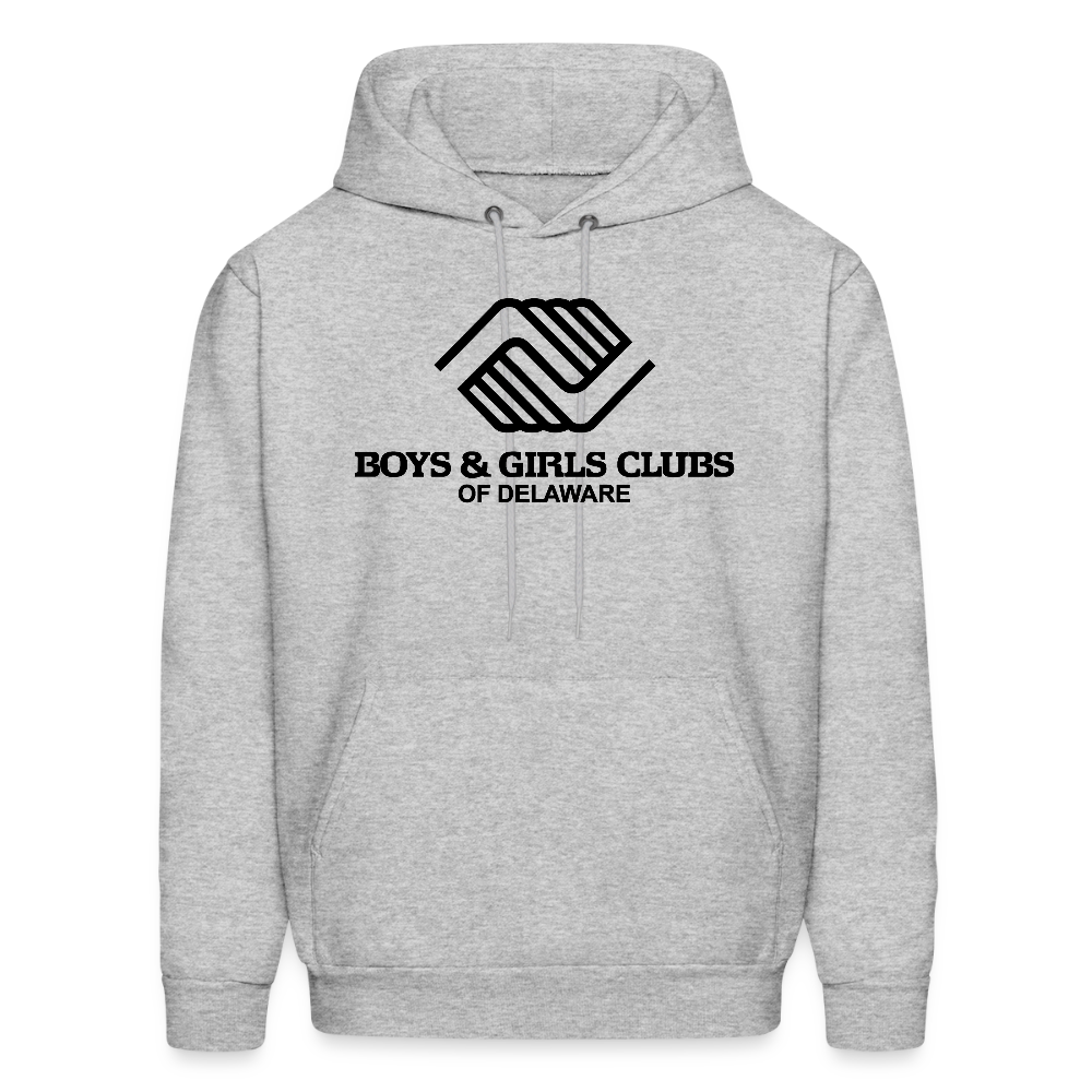 LOGO ONLY Men's Hoodie - heather gray