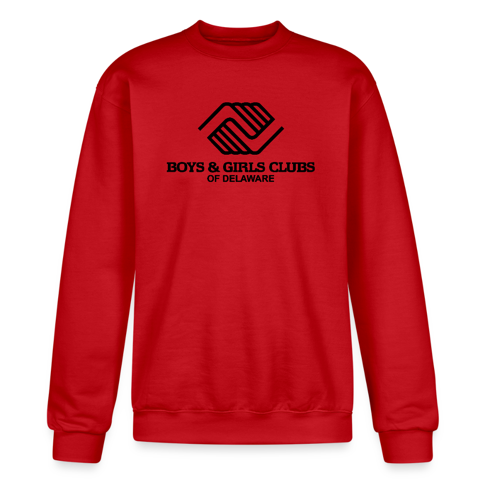 LOGO ONLY Champion Unisex Powerblend Sweatshirt - Scarlet