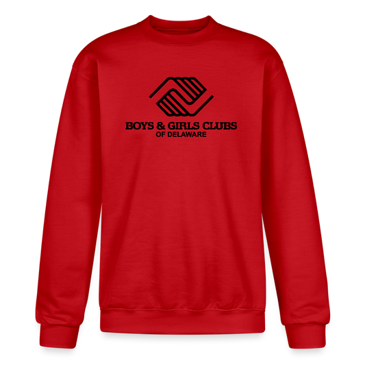 LOGO ONLY Champion Unisex Powerblend Sweatshirt - Scarlet
