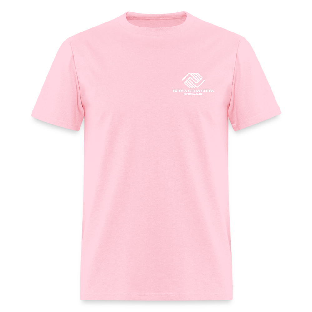 LOGO ONLY Men's T-Shirt | GILDAN 5000 - pink