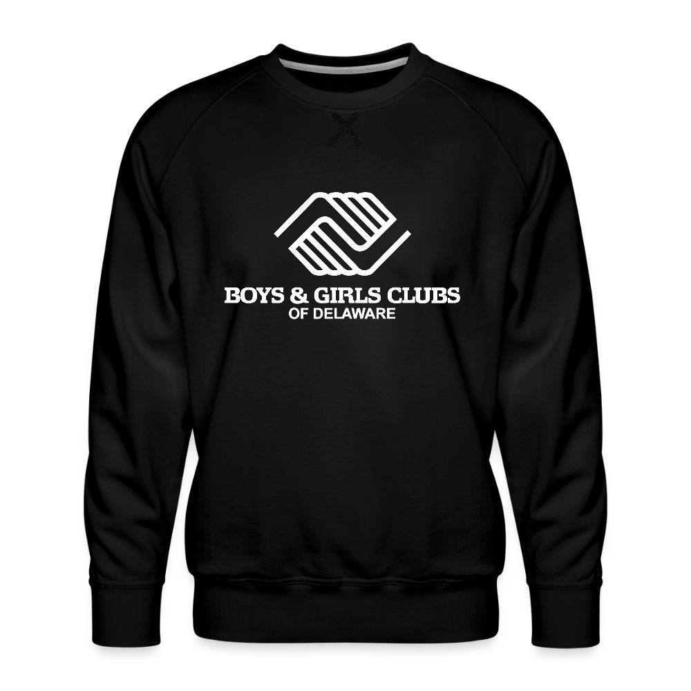 LOGO ONLY Men’s Premium Sweatshirt - black