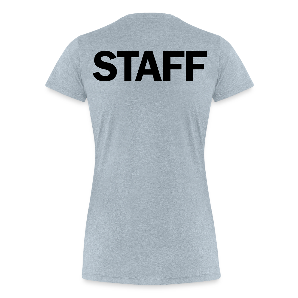 STAFF Women’s Premium T-Shirt - heather ice blue