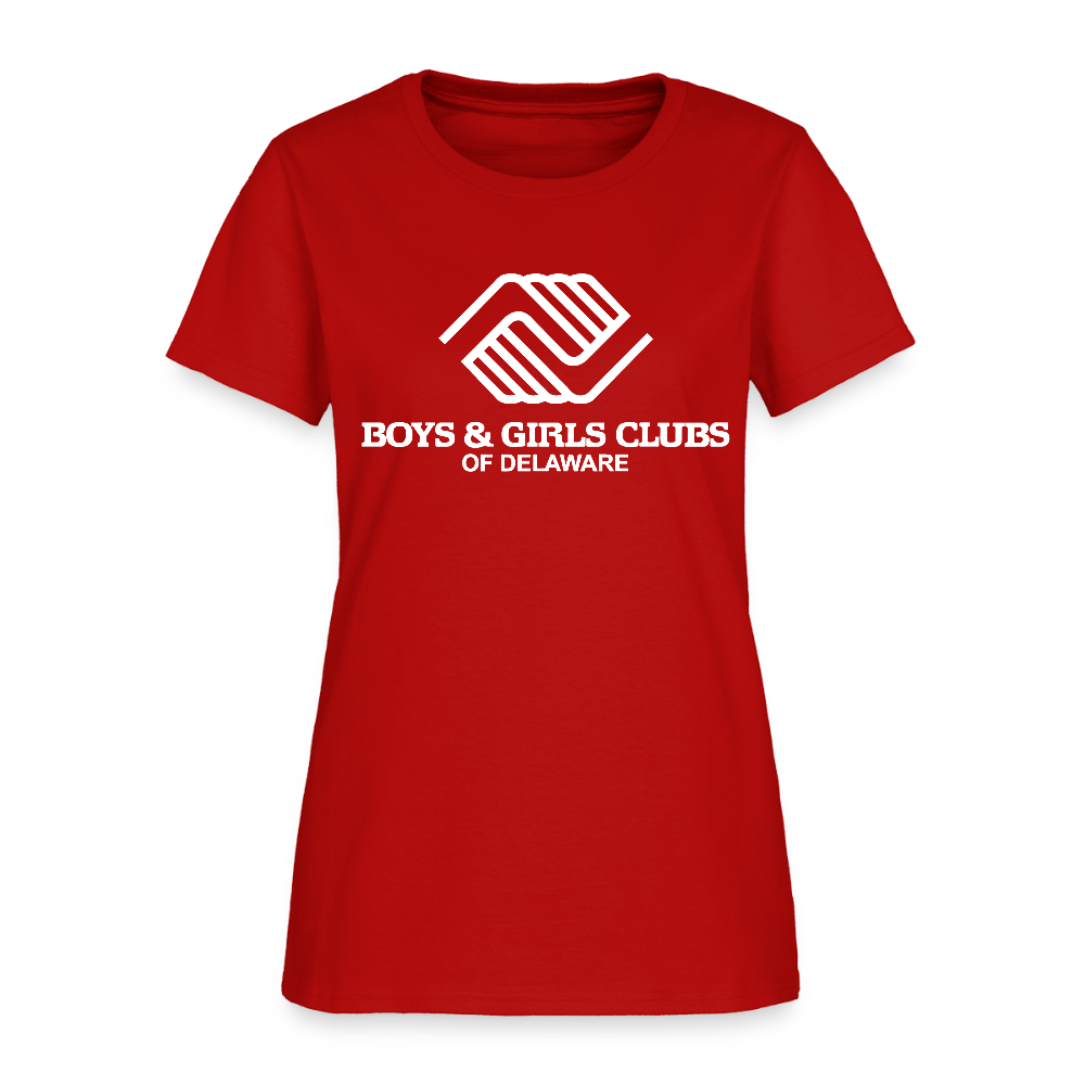 LOGO ONLY Women's T-Shirt - red