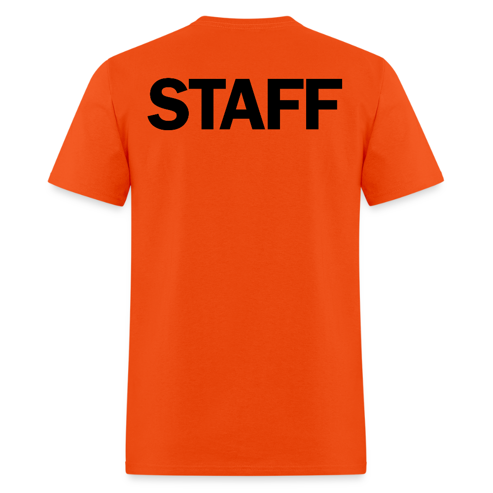 STAFF Men's T-Shirt | GILDAN 5000 - orange