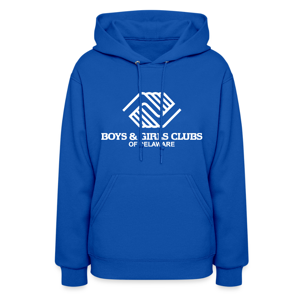 LOGO ONLY Women's Hoodie - royal blue