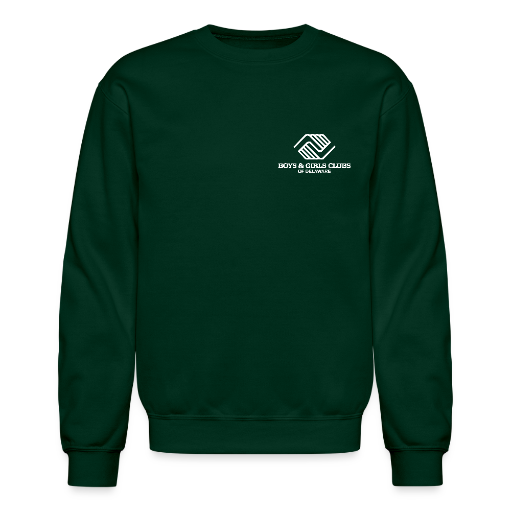 BGCDE Club Kids Need You Crewneck Sweatshirt - forest green