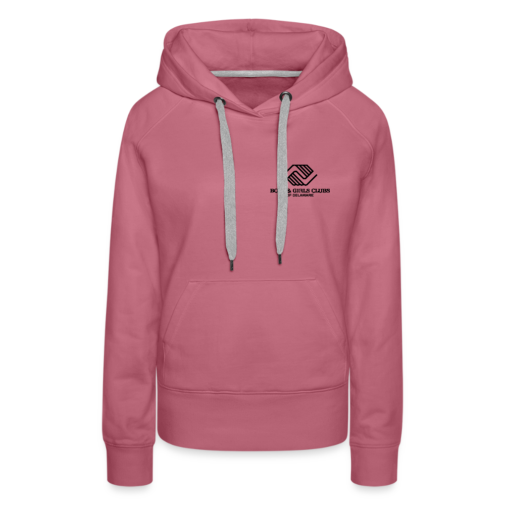 LOGO ONLY Women’s Premium Hoodie - mauve