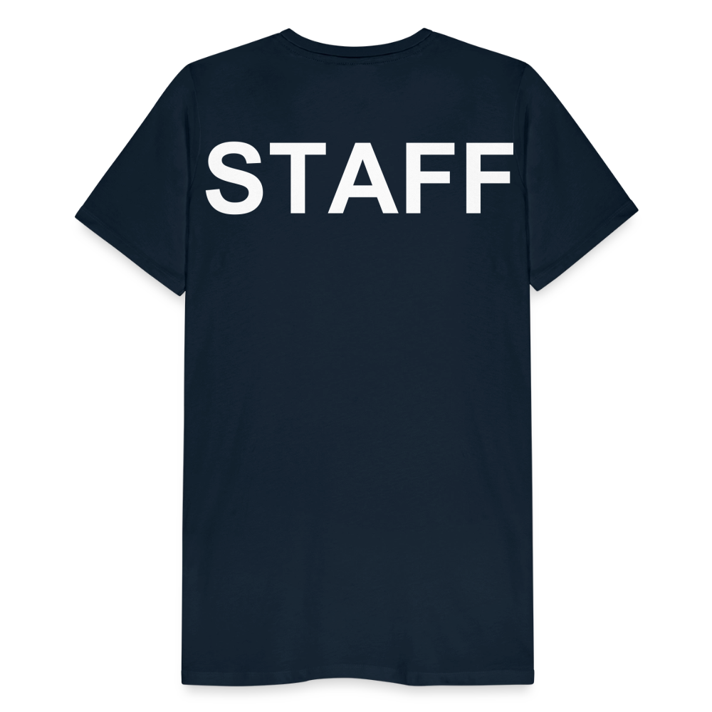 STAFF Men's Premium T-Shirt - deep navy