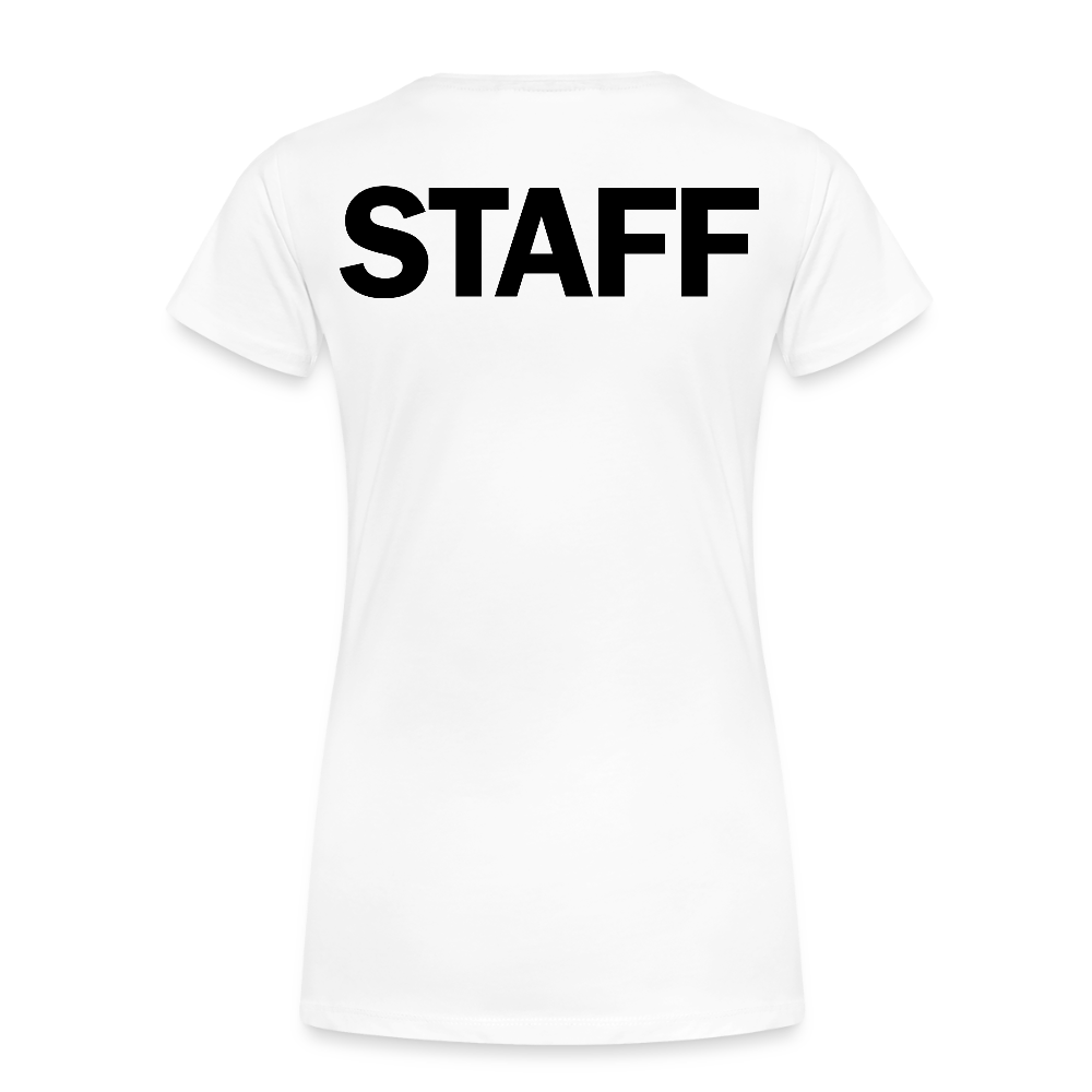STAFF Women’s Premium T-Shirt - white