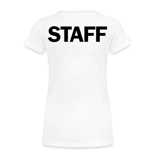 STAFF Women’s Premium T-Shirt - white