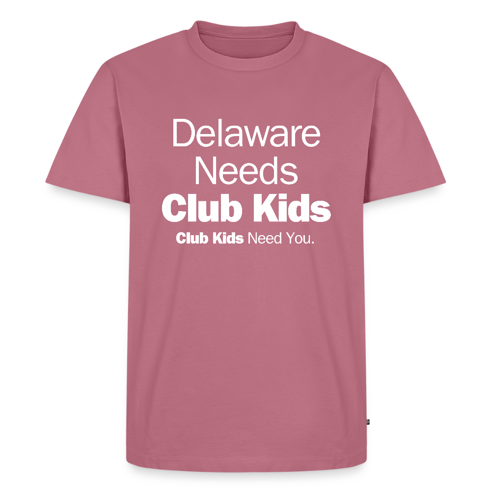 Delaware Needs Club Kids Men's Premium T-Shirt - mauve