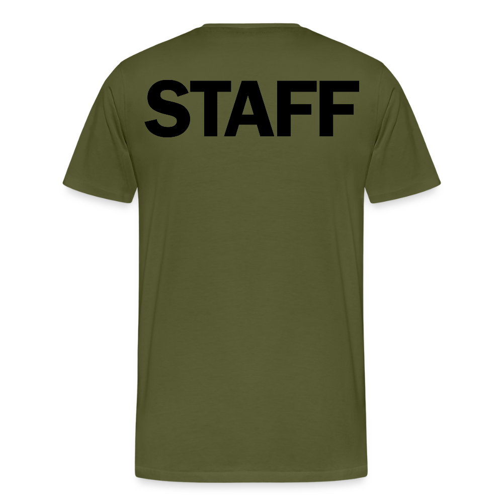 STAFF Men's Premium T-Shirt - olive green