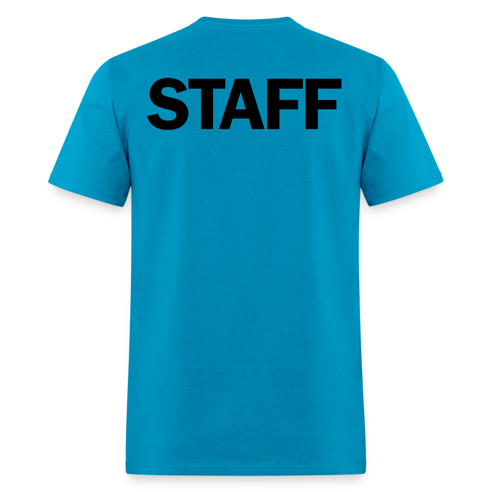 STAFF Men's T-Shirt | GILDAN 5000 - turquoise