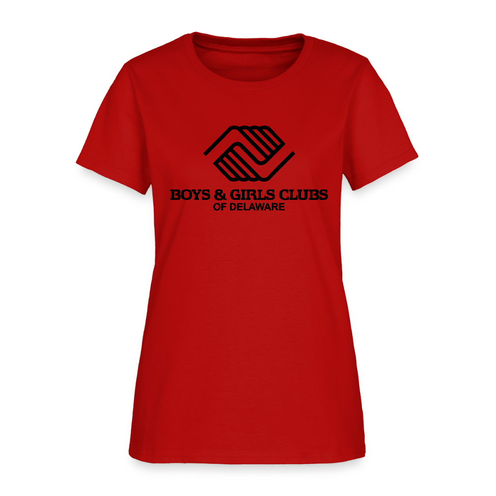 LOGO ONLY Women's T-Shirt - red