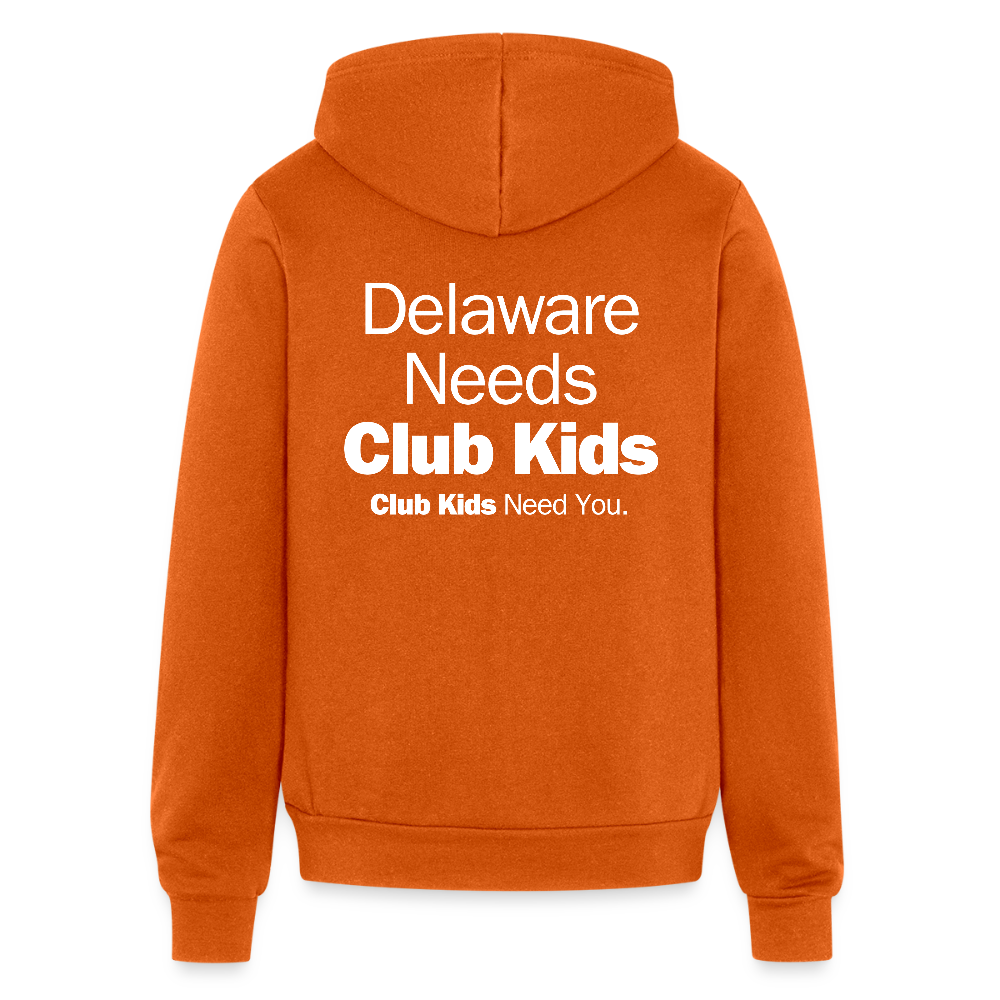 BGCDE Club Kids Need You Unisex Full Zip Hoodie - autumn