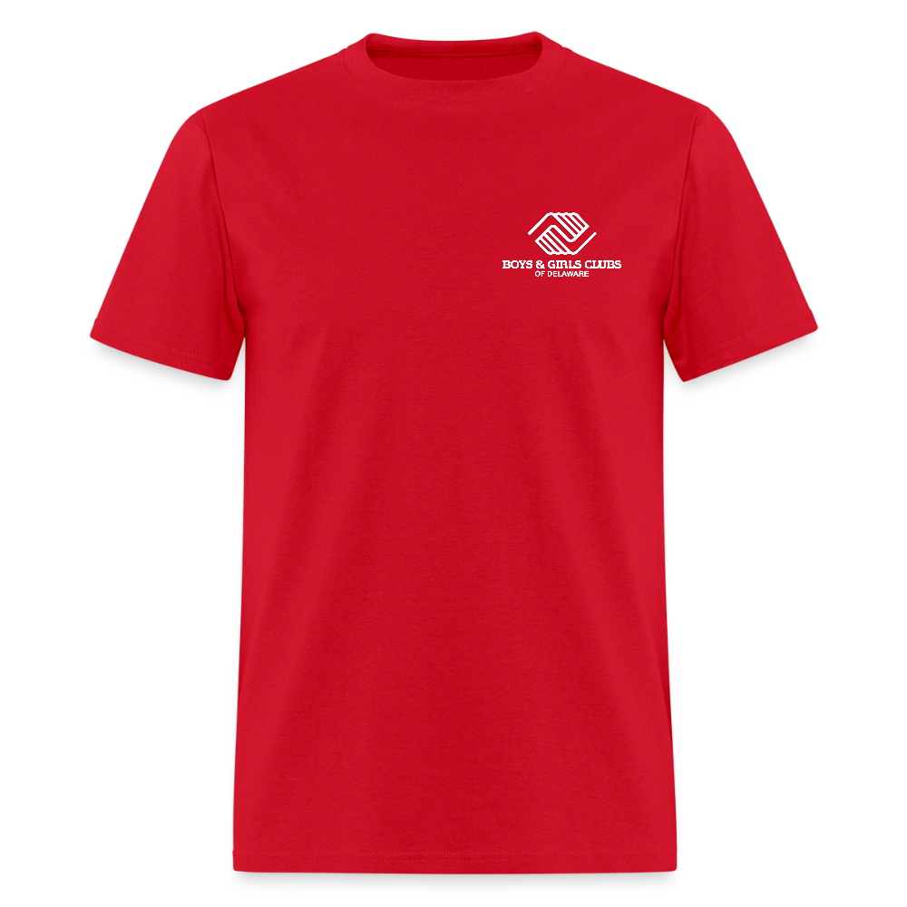 LOGO ONLY Men's T-Shirt | GILDAN 5000 - red