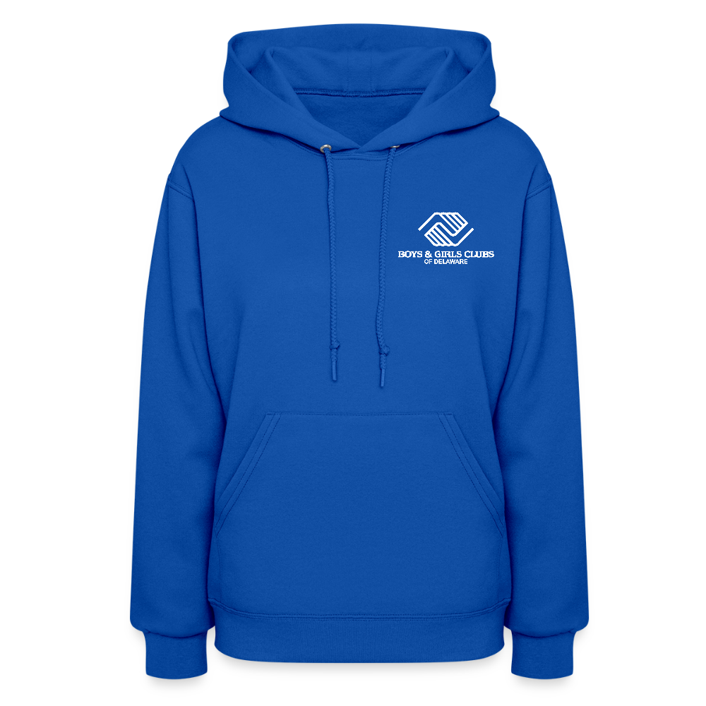 LOGO ONLY Women's Hoodie - royal blue