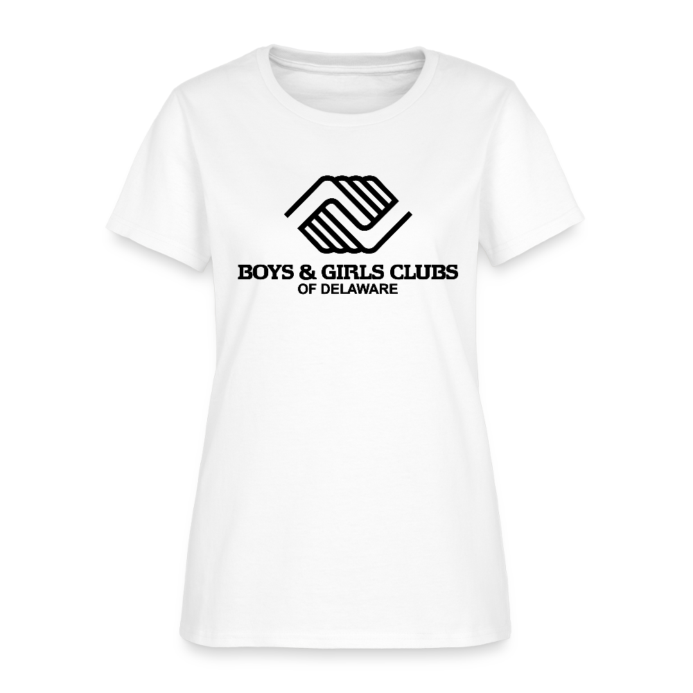 LOGO ONLY Women's T-Shirt - white