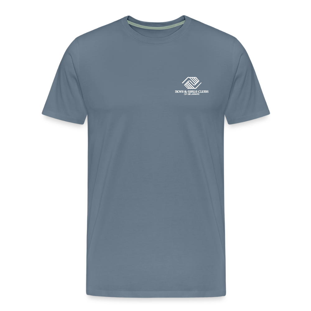 STAFF Men's Premium T-Shirt - steel blue