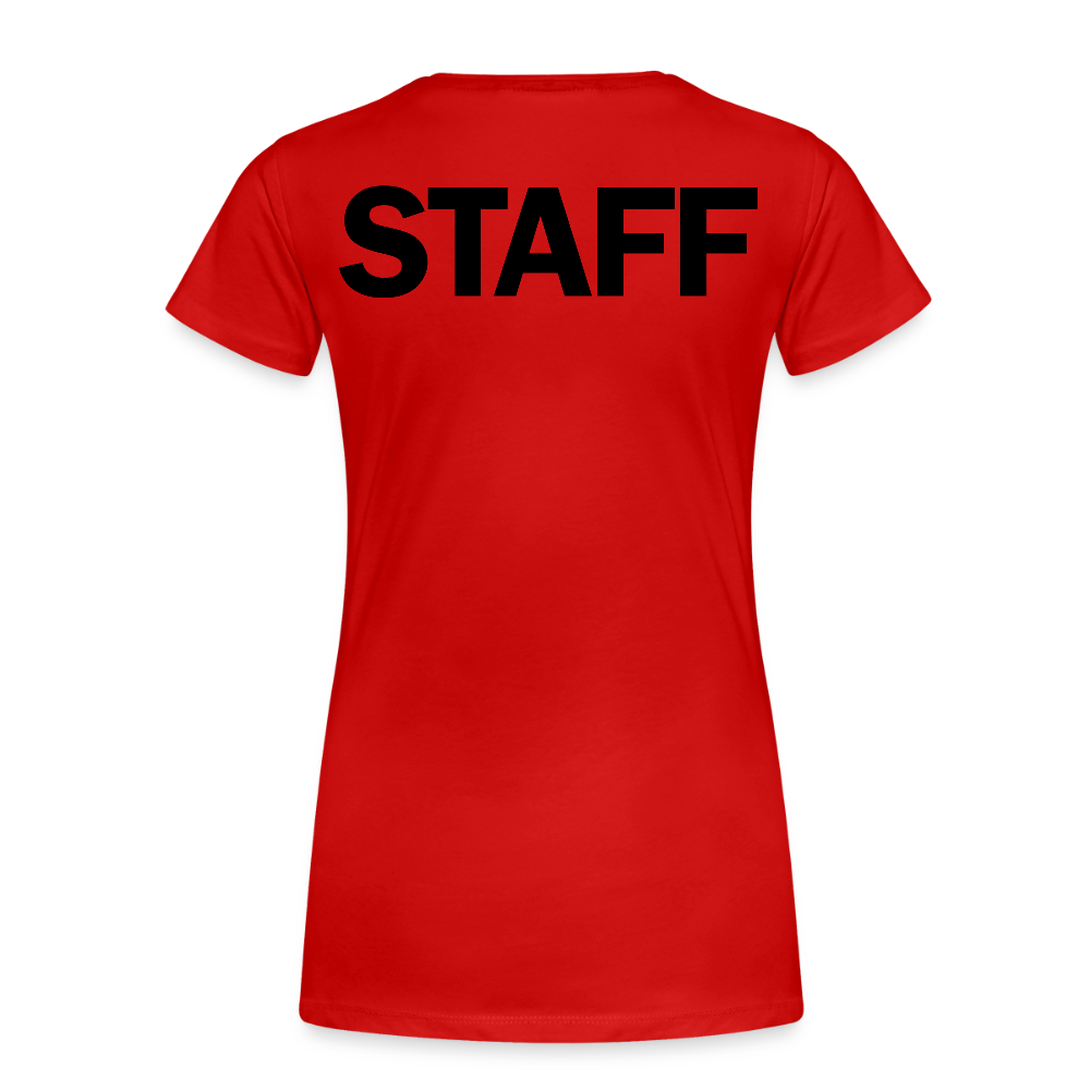 STAFF Women’s Premium T-Shirt - red