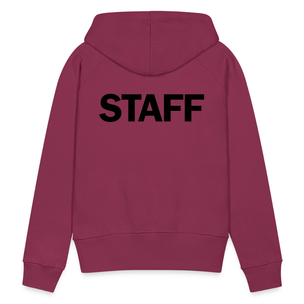 STAFF Women’s Premium Hoodie - burgundy