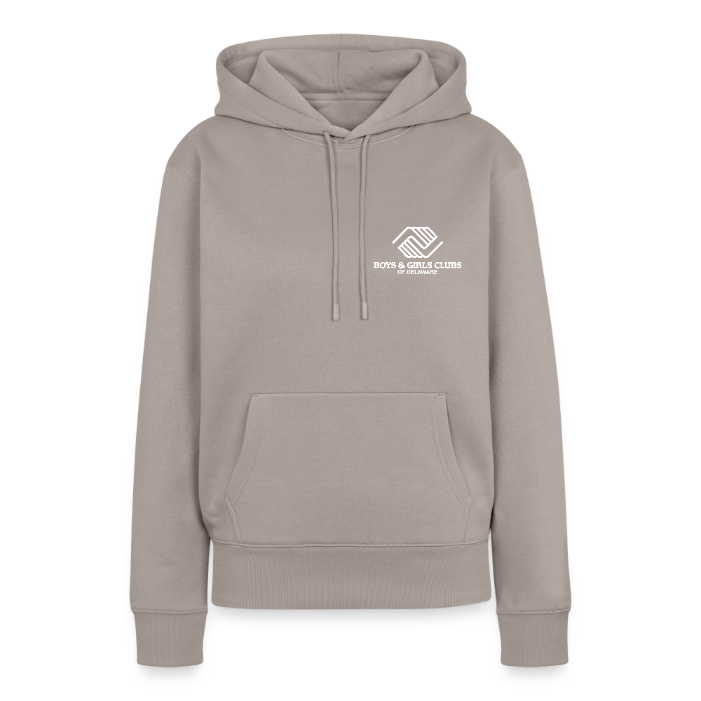 LOGO ONLY Women’s Premium Hoodie - taupe