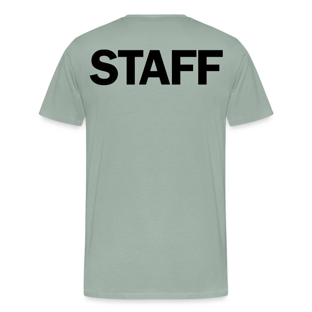 STAFF Men's Premium T-Shirt - steel green